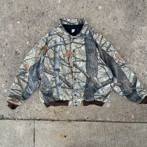 Camouflage Bomber Jacket